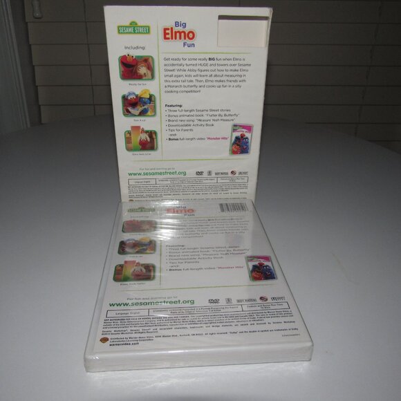 Sesame Street DVD – Big Elmo Fun + Bonus Monster Hits | Kids Learning Show - Picture 2 of 3